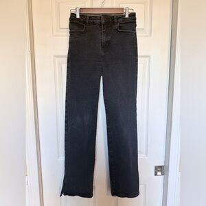 FITJEANS Women's Straight Leg Jeans - Black